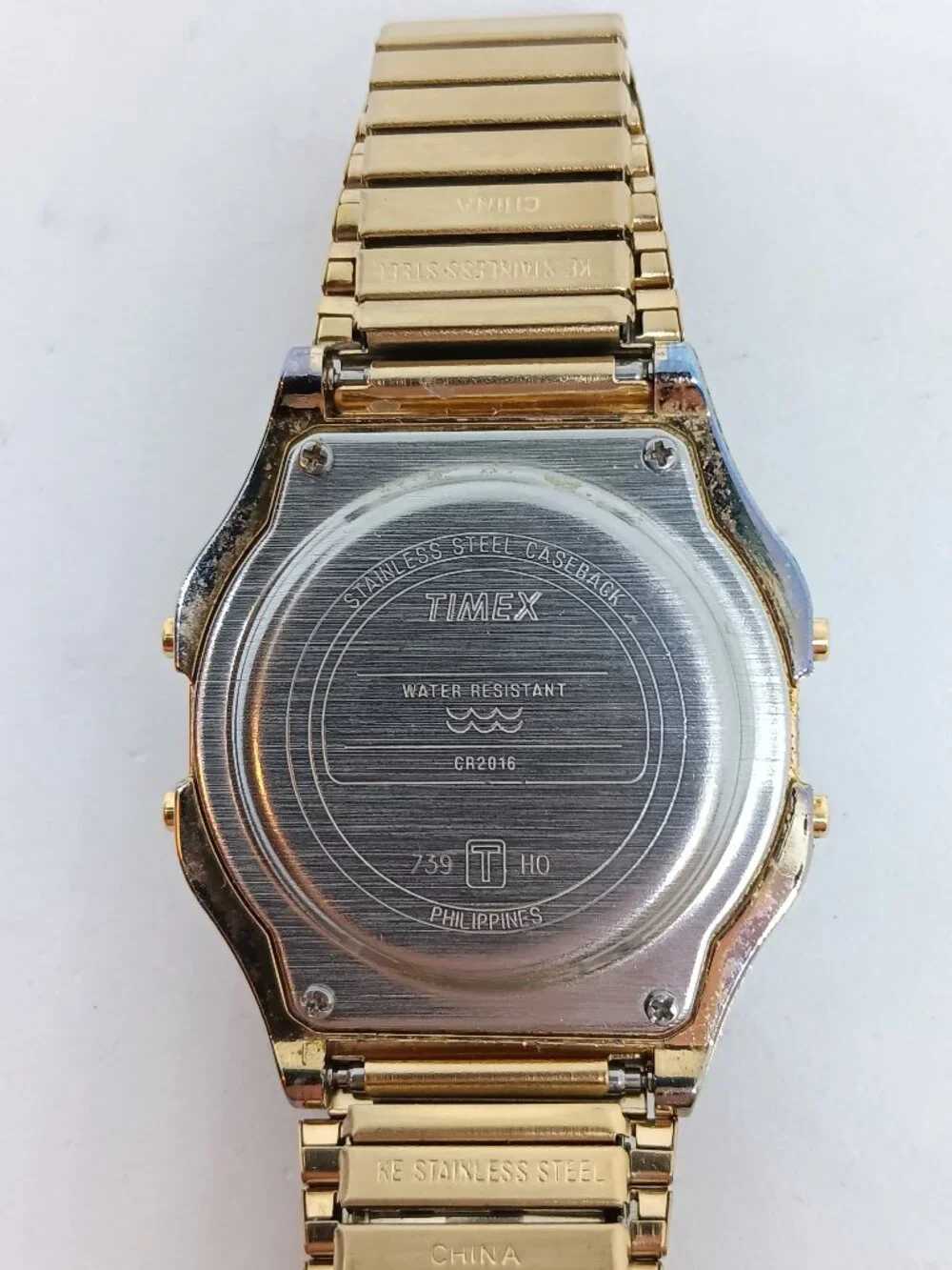 VINTAGE 2000 Timex T78677 (Module 739) Men's 35mm x 39mm Digital Watch NEW BATT